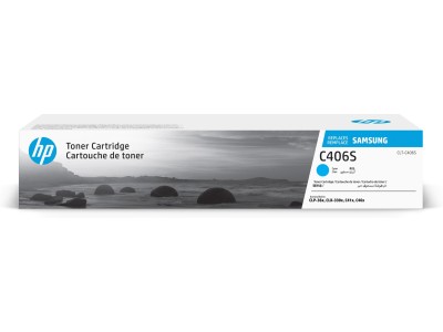 Samsung CLT-C406S Cyan Original Toner Cartridge