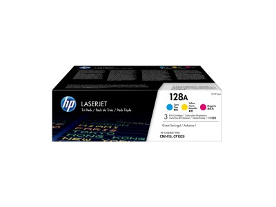 HP 128A 3-pack Cyan/Magenta/Yellow Original LaserJet