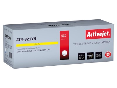 Activejet ATM-321YN Toner (replacement for Konica