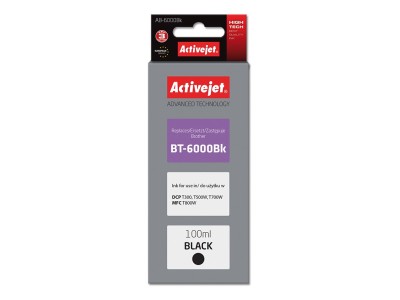 Activejet AB-6000Bk Ink Bottle (Replacement Brother