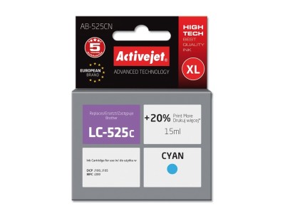 Activejet AB-525CN Ink (replacement for Brother