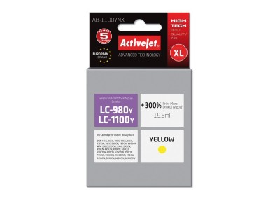 Activejet AB-1100YNX Ink (replacement for Brother
