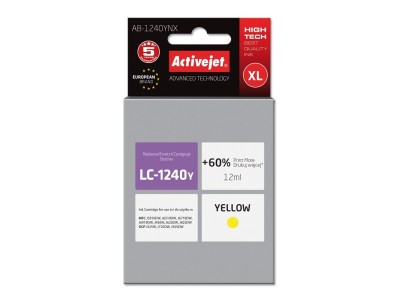 Activejet AB-1240YNX ink (replacement for Brother