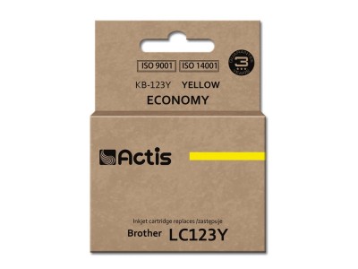 Actis KB-123Y Ink (replacement for Brother