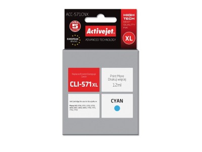 Activejet ACC-571CNX Ink (replacement for Canon