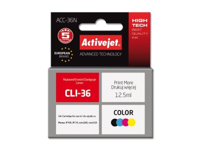 Activejet ACC-36N Ink cartridge (replacement for