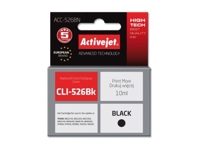 Activejet ACC-526BN Ink (replacement for Canon