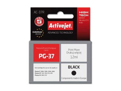 Activejet AC-37R Ink cartridge (replacement for