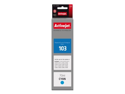 Activejet AE-103C Ink Bottle (Replaces Epson