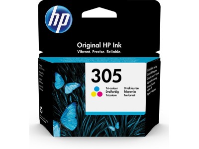HP 305 Original Cyan, Magenta, Yellow