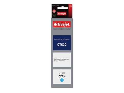 Activejet AH-GT52C Ink Bottle (Replaces HP
