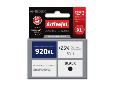 Activejet AH-920BCX Ink (replacement for HP