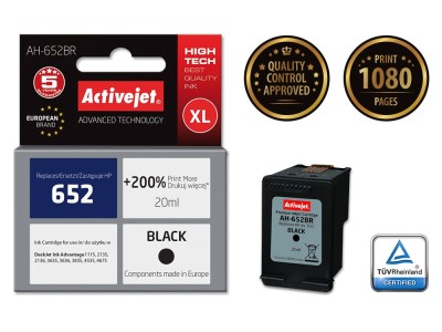 Activejet AH-652BR ink (replacement for HP