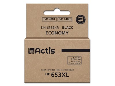 Actis KH-653BKR Ink Cartridge (replacement for