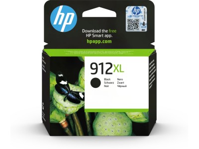 HP 912XL - Hojtydende - sort