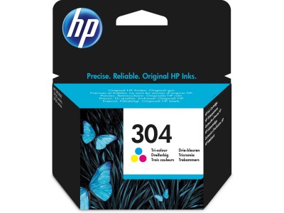 HP 304 Original Cyan, Magenta, Yellow