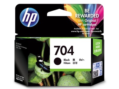 HP 704 Original Black 1 pc(s)