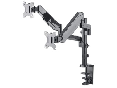 DESK ARM 2X TV LED/LCD 17-32