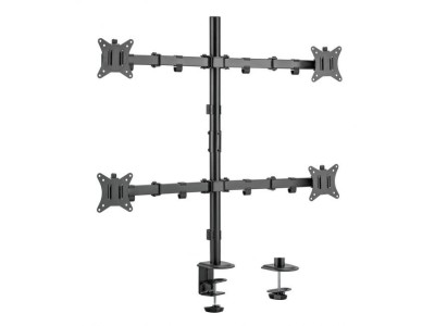 Equip 17"-32" Articulating Quad Monitor