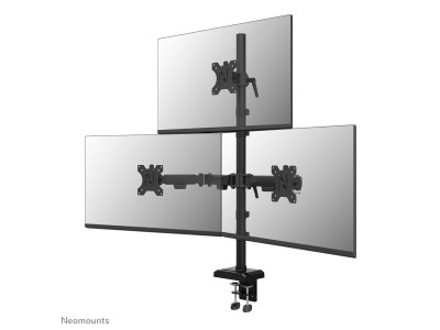 Neomounts DS60-600BL2-1 Triple monitor arm 10-32&quot