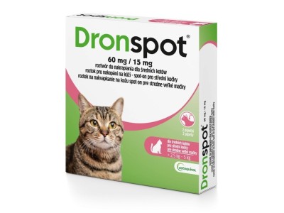 VETOQUINOL Dronspot (2,5-5kg) - deworming