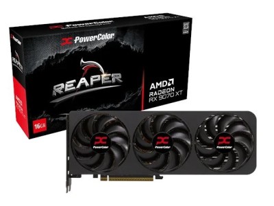 Graphics card. PowerColor Reaper RX9070 XT
