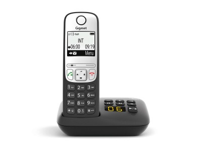 Gigaset A690A Analog/DECT telephone Black
