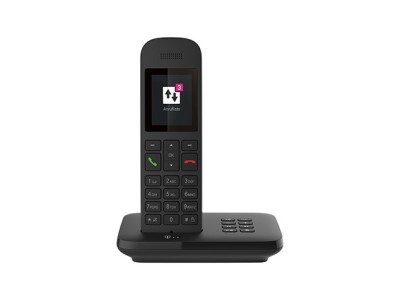 Telekom Sinus A12 Analog/DECT telephone Black