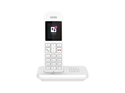 Telekom Sinus A12 Analog/DECT telephone White