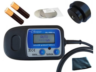 PAINT THICKNESS GAUGE GL-PRO-6-PHASE Fe-AL-Zn probe