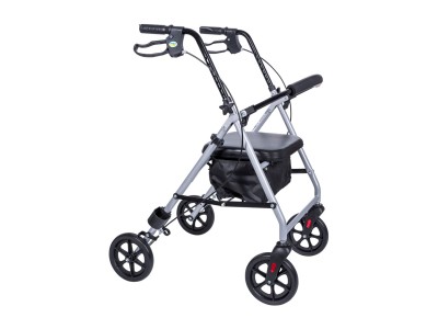 Four-wheel aluminium stand