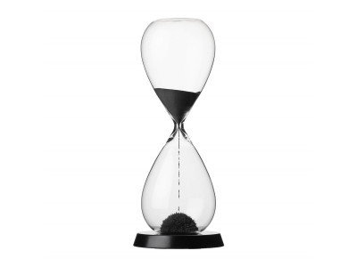 RITUALI DOMESTICI SCORRENDO Hourglass black 11