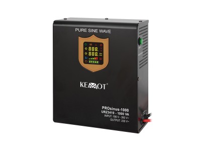 Wall-mounted uninterruptible power supply KEMOT PROsinus-1000