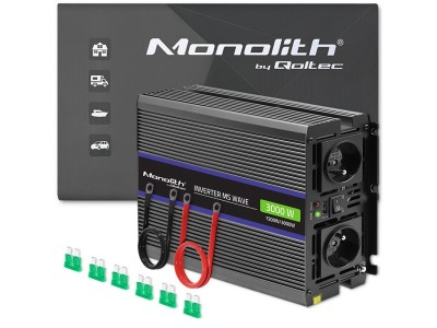 Qoltec Monolith 3000 MS Wave Voltage