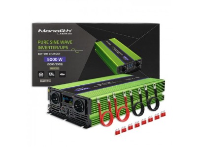 Qoltec Monolith power adapter/inverter Auto 5000