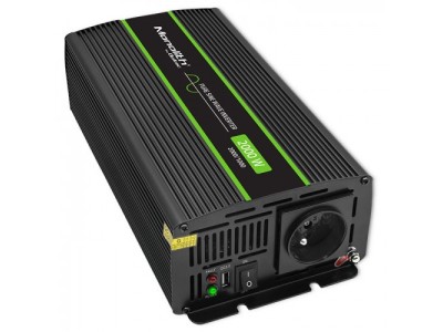Qoltec Monolith power adapter/inverter Auto 2000