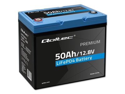 Qoltec LiFePO4 Lithium Iron Phosphate Battery