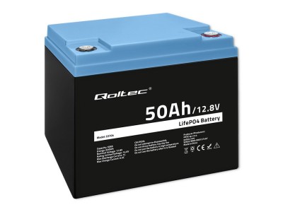 Qoltec 53704 LiFePO4 lithium iron phosphate