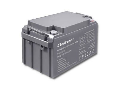 Qoltec Akumulator AGM | 12V |