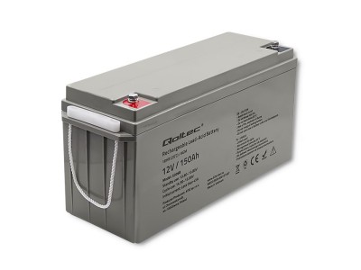 Qoltec 53068 AGM battery | 12V