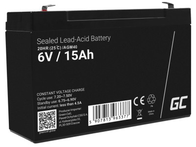 Green Cell AGM40 UPS battery Sealed