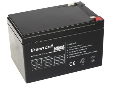 GREEN CELL GEL BATTERY AGM07 12V