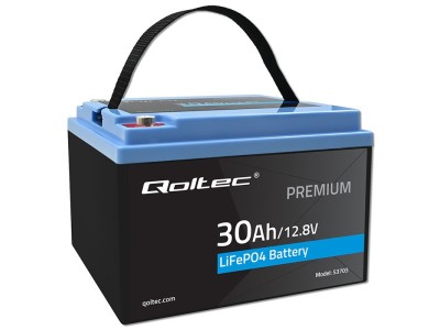 Battery LiFePO4 12.8V 30Ah 384Wh