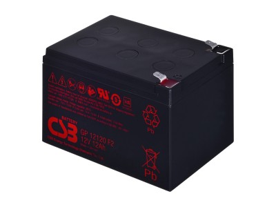 CSB GP12120F2 12V 12Ah battery