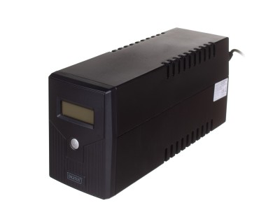 UPS Line-Ineractive LCD, 600VA/360W1x12V/7Ah, AVR, 2xSCHUKO