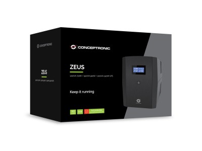 Conceptronic ZEUS04G 2200VA 1320W UPS, UK