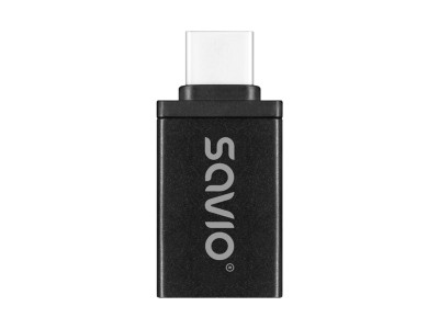 Adapteris Savio AK-80 USB-C to USB-A
