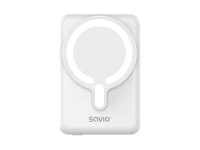 Enerģijas krātuve SAVIO Power Bank Magnetic