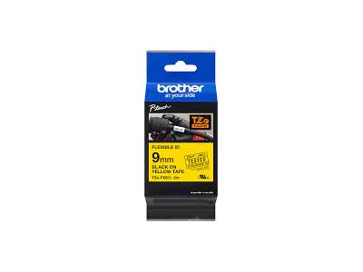 TZe-FX621 uzl.lente Flexible melns uz