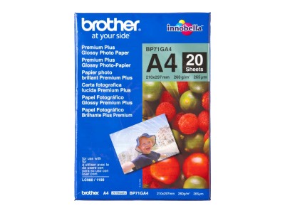 BP-71GA4 Glossy A4 Brother papīrs 260g/m2